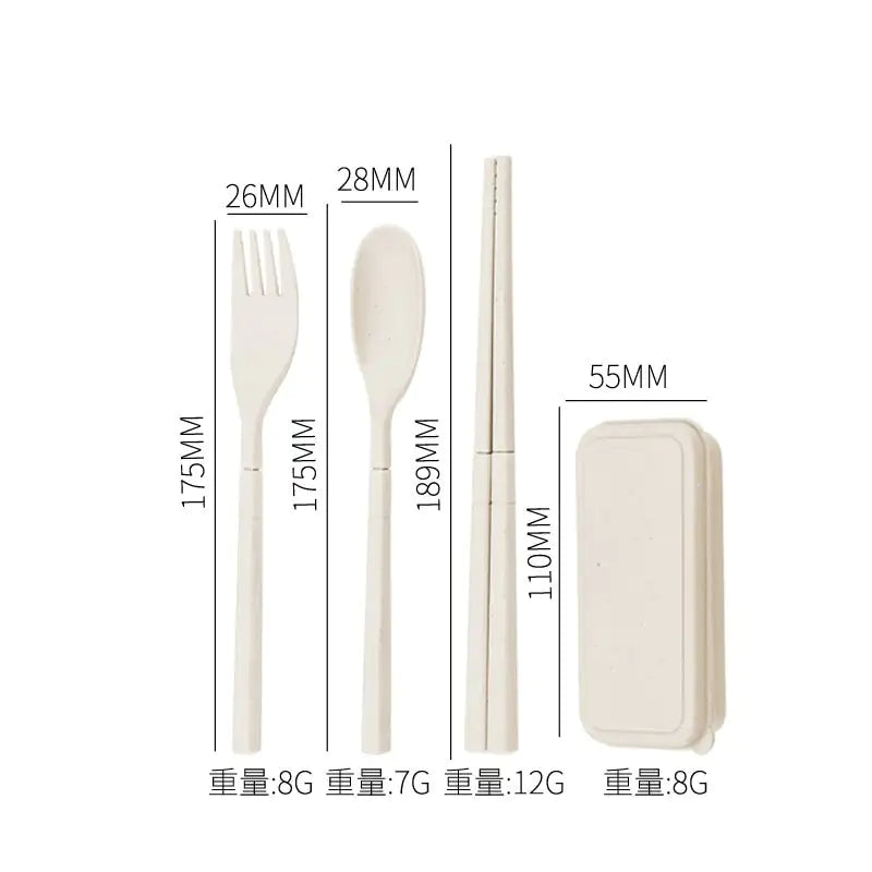 Biodegradable Travel Utensil Set
