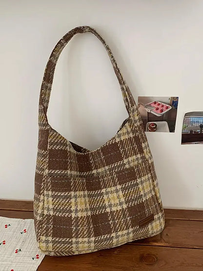 Summer 2024 Trendy Solid Color Large Capacity Tote Bag for Women for Gift, Retro Everyday Designer PU Leather Snap Handbag, Casual Back to School Shoulder Bag