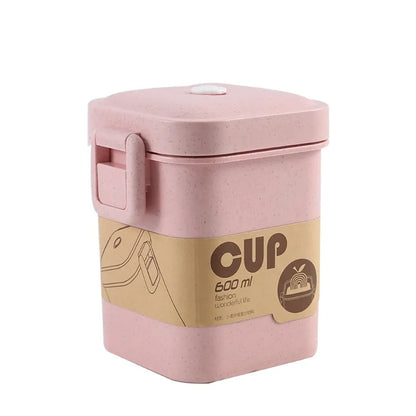 Wheat Straw Lunch Box Set