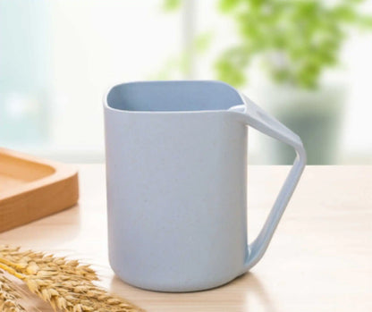 Wheat Straw Square Toothbrush Cup