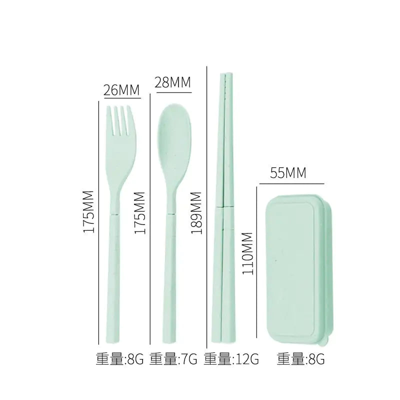 Biodegradable Travel Utensil Set