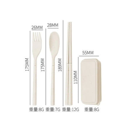 Biodegradable Travel Utensil Set