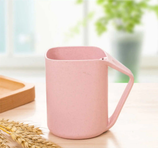 Wheat Straw Square Toothbrush Cup